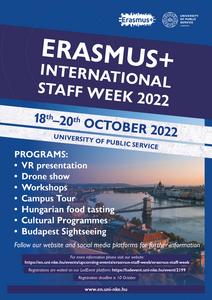 NKE_Erasmus_Staff_Week_plakát_2022
